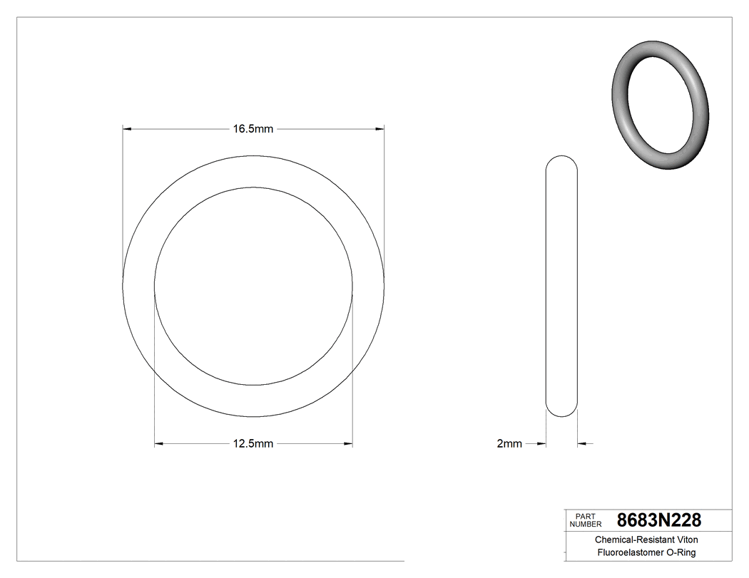 Technical drawing - 8683N228